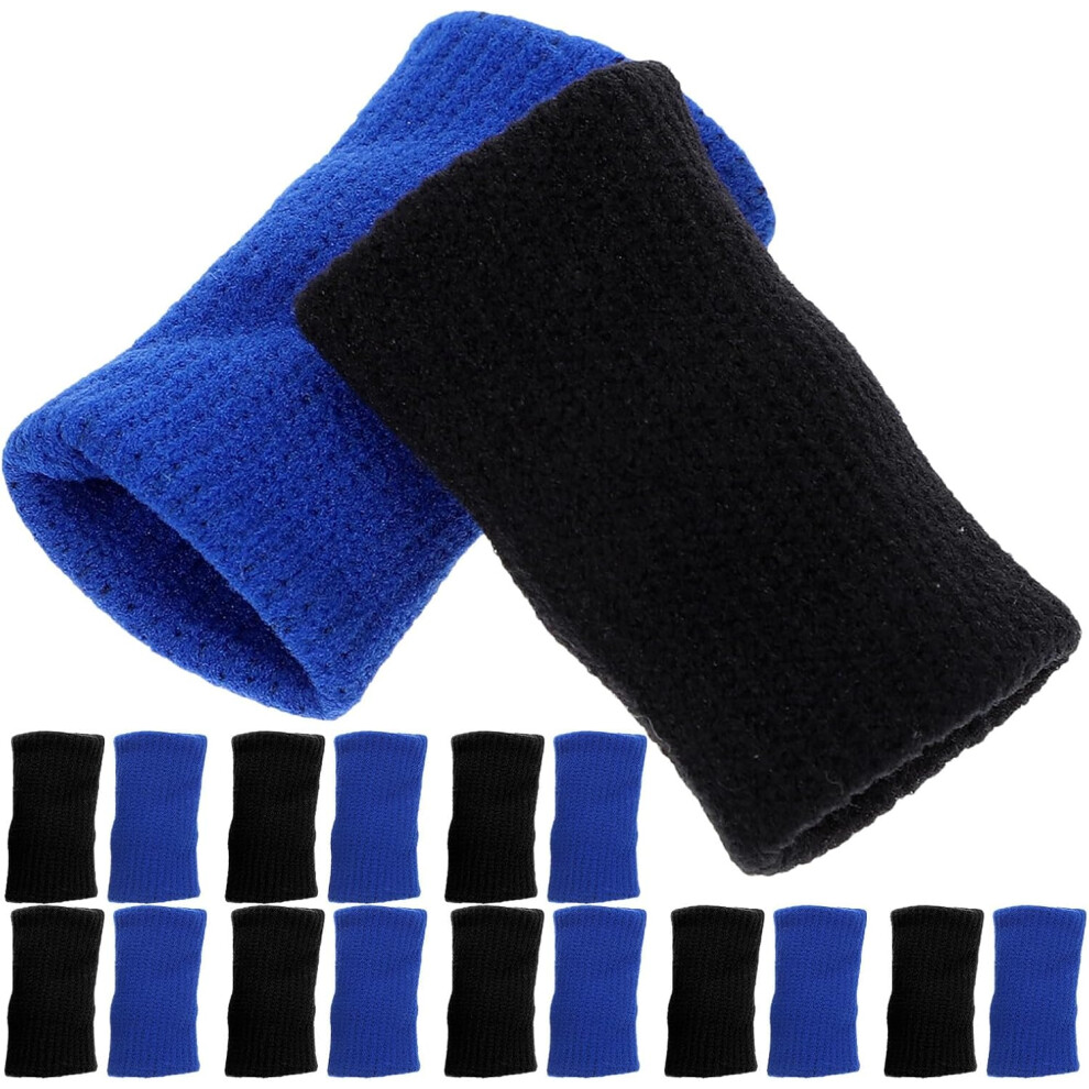 Hkhbjs 60Pcs Elastic Finger Sleeves Basketball Breathable Long Finger Protectors