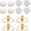 12pcs Metal Stud Earring Backs for Heavy Earrings Clutches for Posts Secure Locking Backs 1