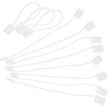 990 Stück Etiketten-Lanyard aus Polyestergarn für Etiketten, Seile, Karabinerhaken, Schlaufenverschlüsse