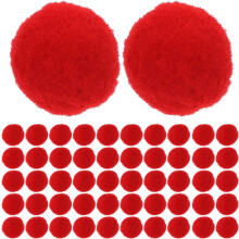 200 Stück dekorative Pompons, kleine Bastelpompons für Valentinstags-Partydekorationen, flauschige Bälle