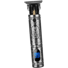 Household Clipper Metal Hair Cutter Electric Trimmer Beard Razor Rechargeable Shaver Low Noise Lcd Display