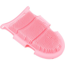 Perie de baie din silicon pentru curățarea corpului și mănușă exfoliantă spa pentru adulți, băieți și fete