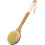 Bamboo Handle Bath Brush with Soft Bristles Long Handle Back Scrubber Exfoliating Shower Scrubber 1
