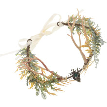Deer Antler Headband Fairy Antler Crown para Mulheres Branch Elven Headpiece Costume Cosplay Renascimento Tiara para Festa de Halloween