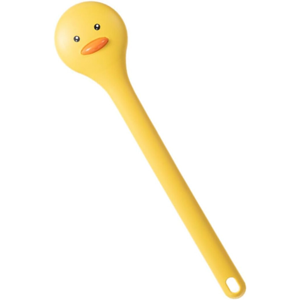 Hkhbjs Yellow Long Handle Plastic Bathing Brush With Soft Bristles, Shower Cleaning Back Scrubber
