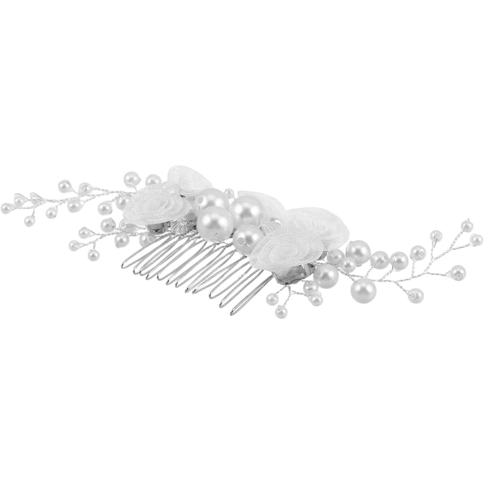 Hkhbjs Unisex Bridal Hair Comb Elegant Floral Design Unique Handmade Accessory F