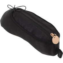 Kosmetiktasche mit Ballettmotiv für Damen, kleine, tragbare Kosmetiktasche mit leichtgängigem Reißverschluss