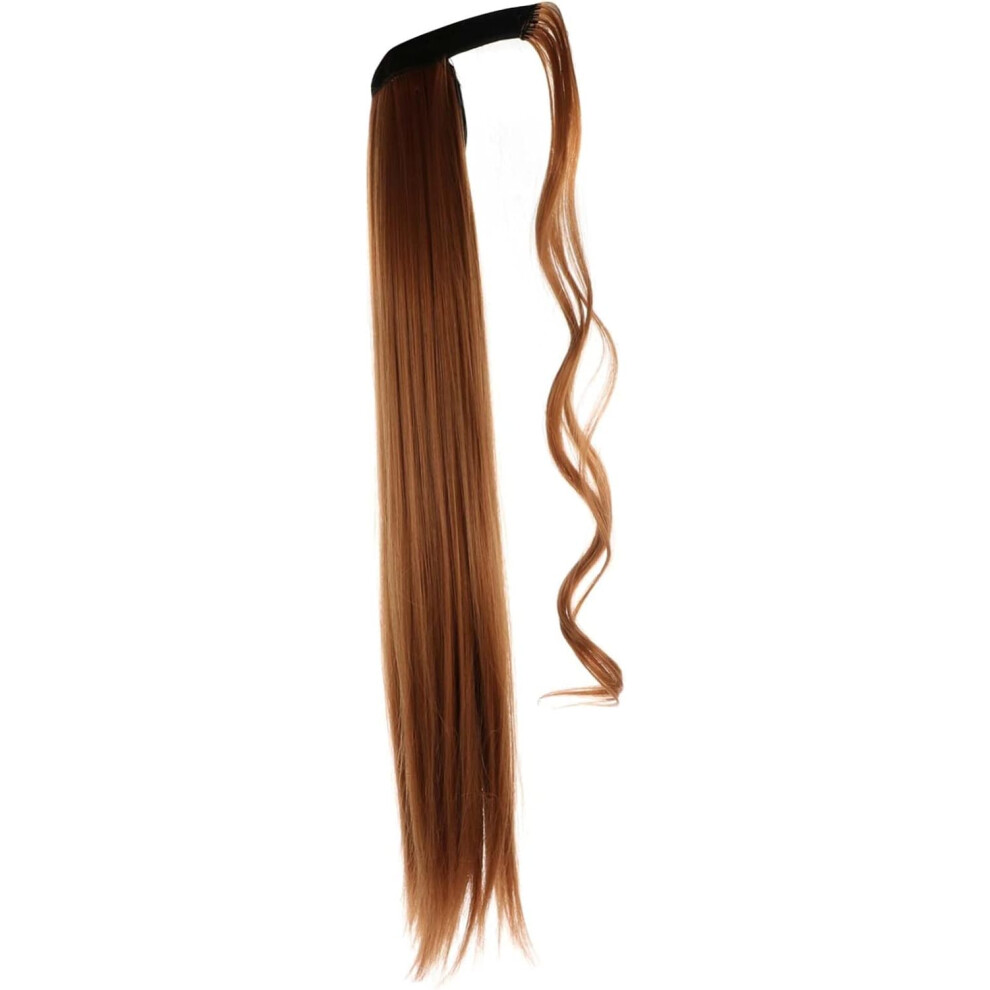 Hkhbjs Unisex Curly Ponytail Extension Heat Resistant Synthetic Wavy Hairpiece For Long Hair For Ponytail Wig And Everyday Use