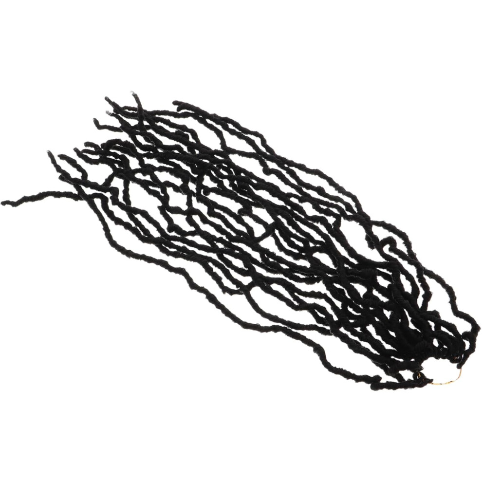 Hkhbjs Fashionable Dreadlocks Wig Braiding Hair Extensions Micro Crochet Faux Locs Synthetic Hair For Parties Travel