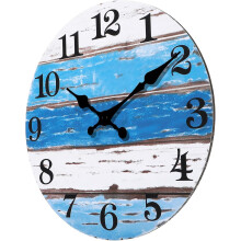 Kreative, geräuschlose Wanduhr aus Holz, dekorative Hängeuhr mit leisem Uhrwerk, stilvolles Design
