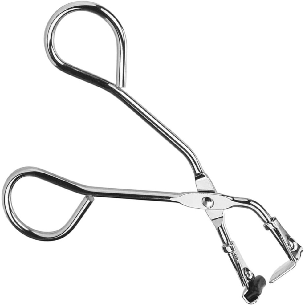 Hkhbjs Silver Stainless Steel Eyelash Curler Mini Curling Lash Tool