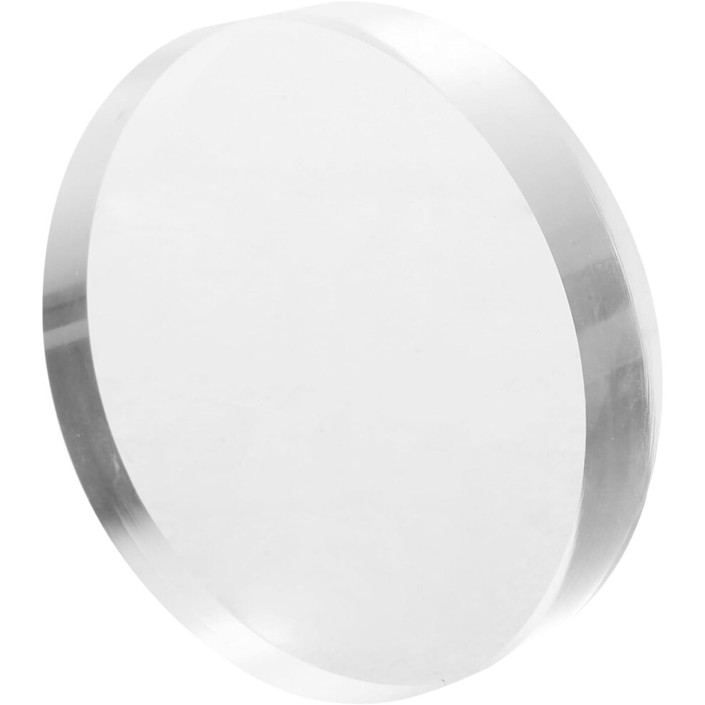 Hkhbjs Desktop Display Base Round Acrylic 10X2cm For Makeup Storage And Skincare Rack