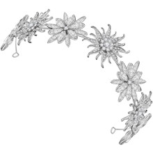 Modisches Strass-Haarband für Bräute – Elegantes Haaraccessoire für die Hochzeit