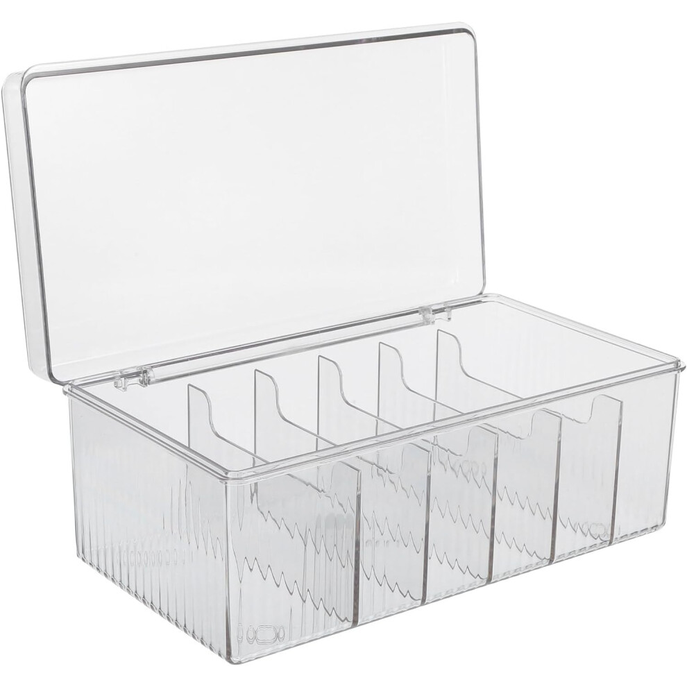 Hkhbjs Acrylic Eyelash Storage Box With Lid, Large Capacity Lash Holder For False Eyelashes
