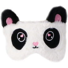 Panda-Design Schlafmaske, Verdunkelungsmaske, bequeme Augenbinde für Frauen und Mädchen zum Schlafen