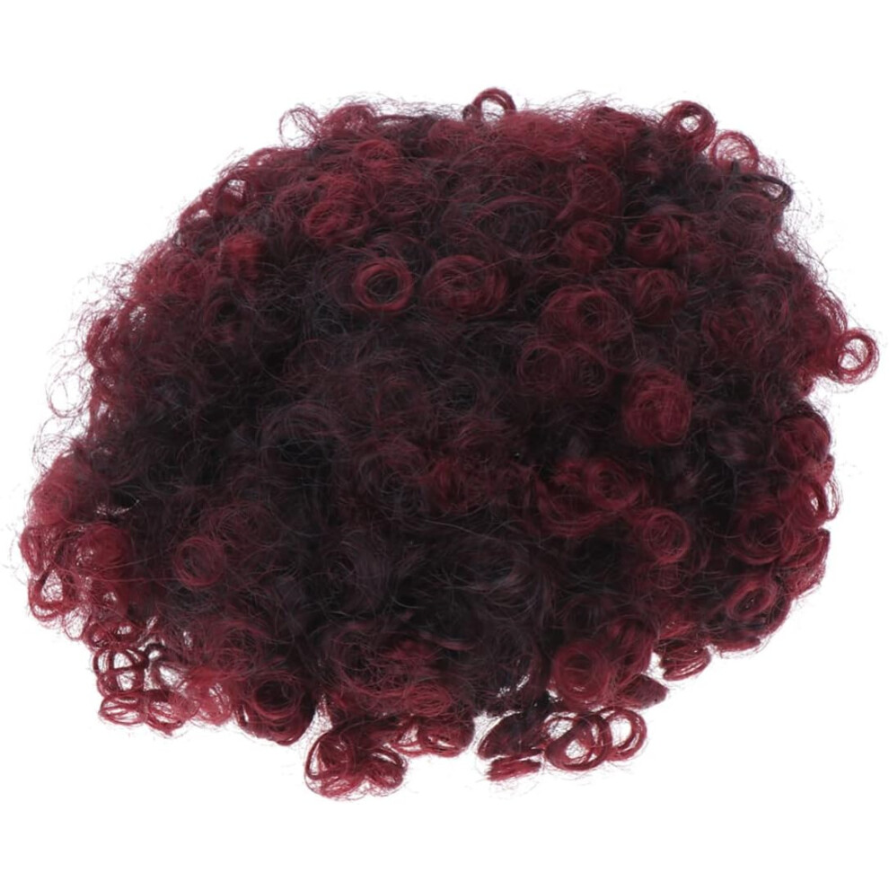 Hkhbjs High Temperature Fake Hair Fluffy Buds Ponytail Wig For Lady Girls Hair Accessory