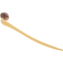Pin de madeira Vintage cabelo bastões para mulheres meninas longo cabelo curly pão bastão