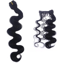 Body Wave Haarverlängerungen, 50 cm (20 Zoll) lange, große Wellen für den täglichen Gebrauch, natürlicher Look für Damen