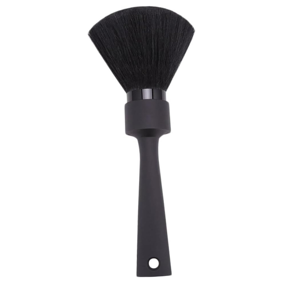 Hkhbjs Professional Hair Cleaning Brush Neck Duster Soft Bristle Handle Hair Sweep Brush For Salon Barber Haircutting And Styling Tools