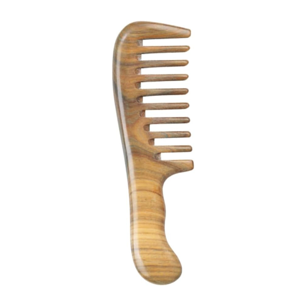 Hkhbjs Natural Verawood Hair Comb Wide-Toothed Anti-Static Massage Comb Hairdressing Tool For Women Wide Tooth Scalp Care