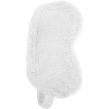 Plush Women Sleep Mask Soft Eye Mask for Sleeping Night Blindfold Light Blocking Comfortable for Naps