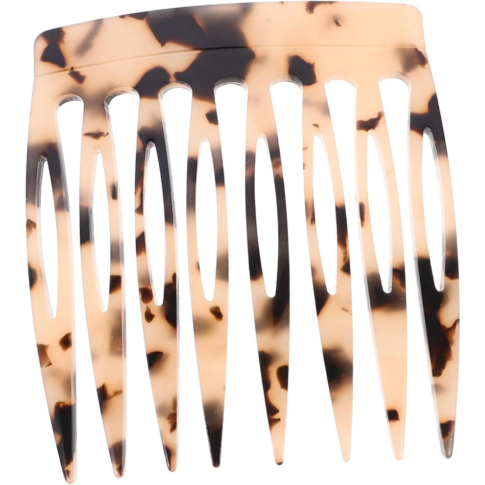 Hkhbjs Acetate Hair Side Comb For Women With Smooth Gentle Teeth And Convenient Insert Design