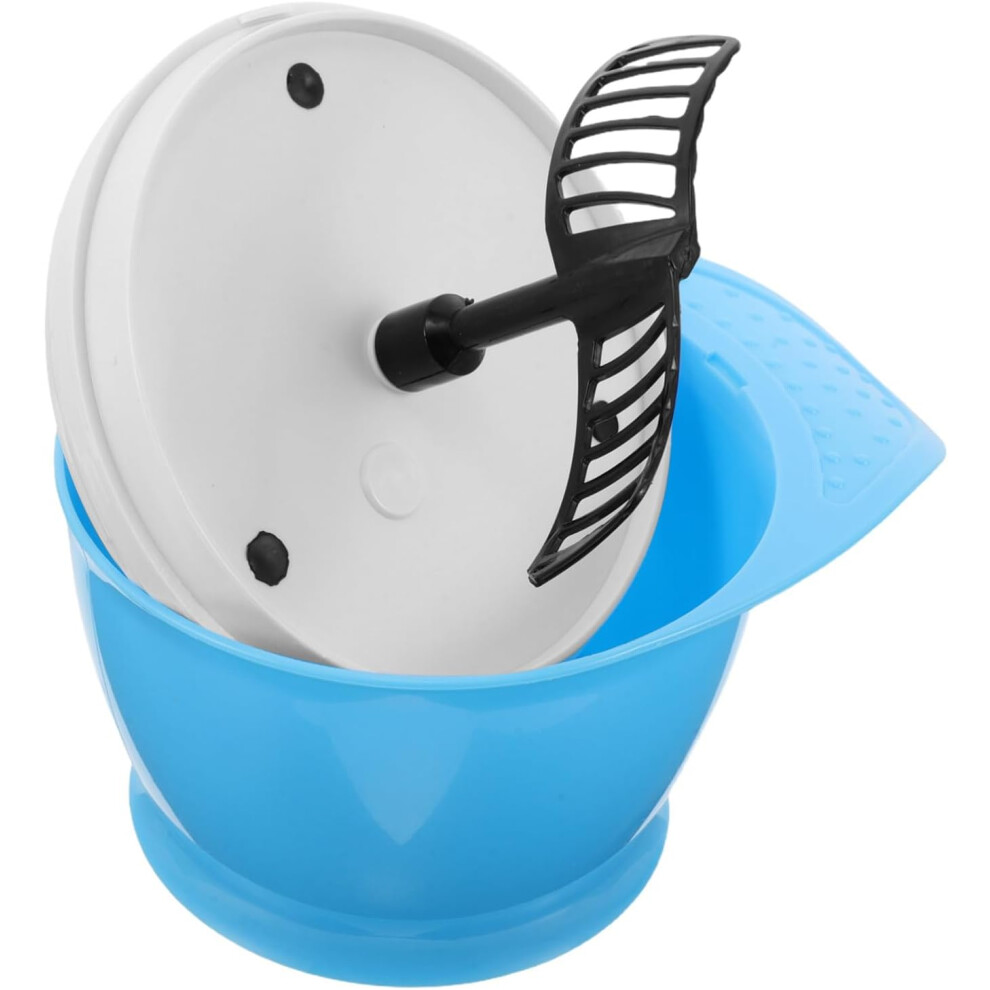 Hkhbjs Hair Dye Bowl For Mixing Dye Tint Bowls Stirring Lid For Salon Diy Hair Coloring