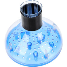 Diffuseropzetstuk voor föhn, multifunctioneel, geschikt voor het creëren van golvend haar, voor gebruik in de salon en thuis, universele pasvorm.