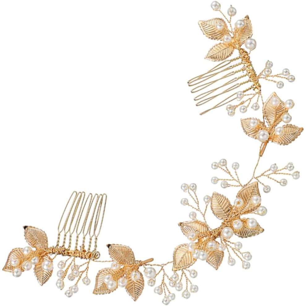 Hkhbjs Elegant Pearl Comb For Bridal Hair Wedding Hair Accessories Handmade Pearl Comb For Bride Accessories For Bridal Shower