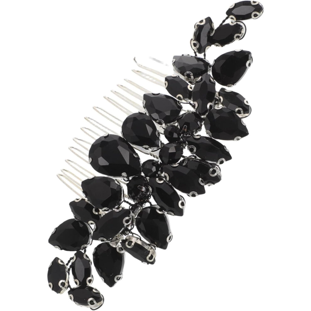 Hkhbjs Bridal Crystal Hair Comb For Wedding Elegant Headpiece Accessory