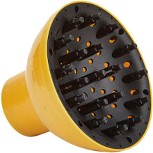 Hair Dryer Diffuser Attachment Yellow Blow Dryer Cover Compatible for Curly Hair Styling Drying Universal Salon and Home Use