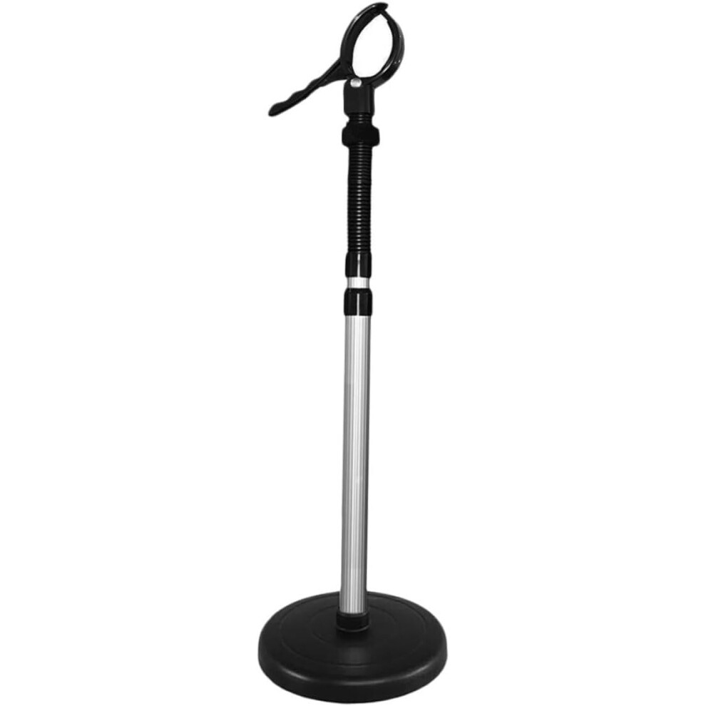 Hkhbjs Stainless Steel Hair Dryer Stand Rotating Holder Hands-Free Blow Dryer Bracket Floor Storage Rack For Salon And Home Hair Styling
