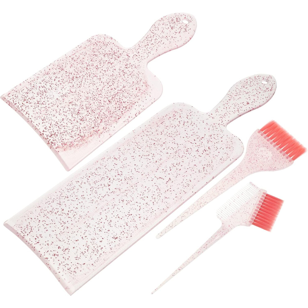 Hkhbjs Highlighting Hair Dye Set 4Pcs With Foiling Paddle Comb And Tint Brush For Salon And Home Use