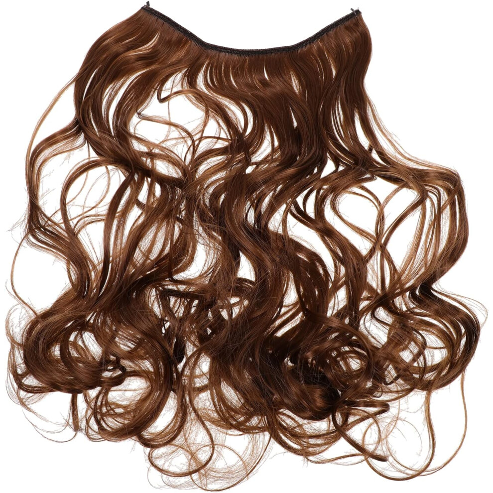 Hkhbjs Unisex Curly Hair Extensions Long Wavy Hair Extensions Women Natural Wig For Party