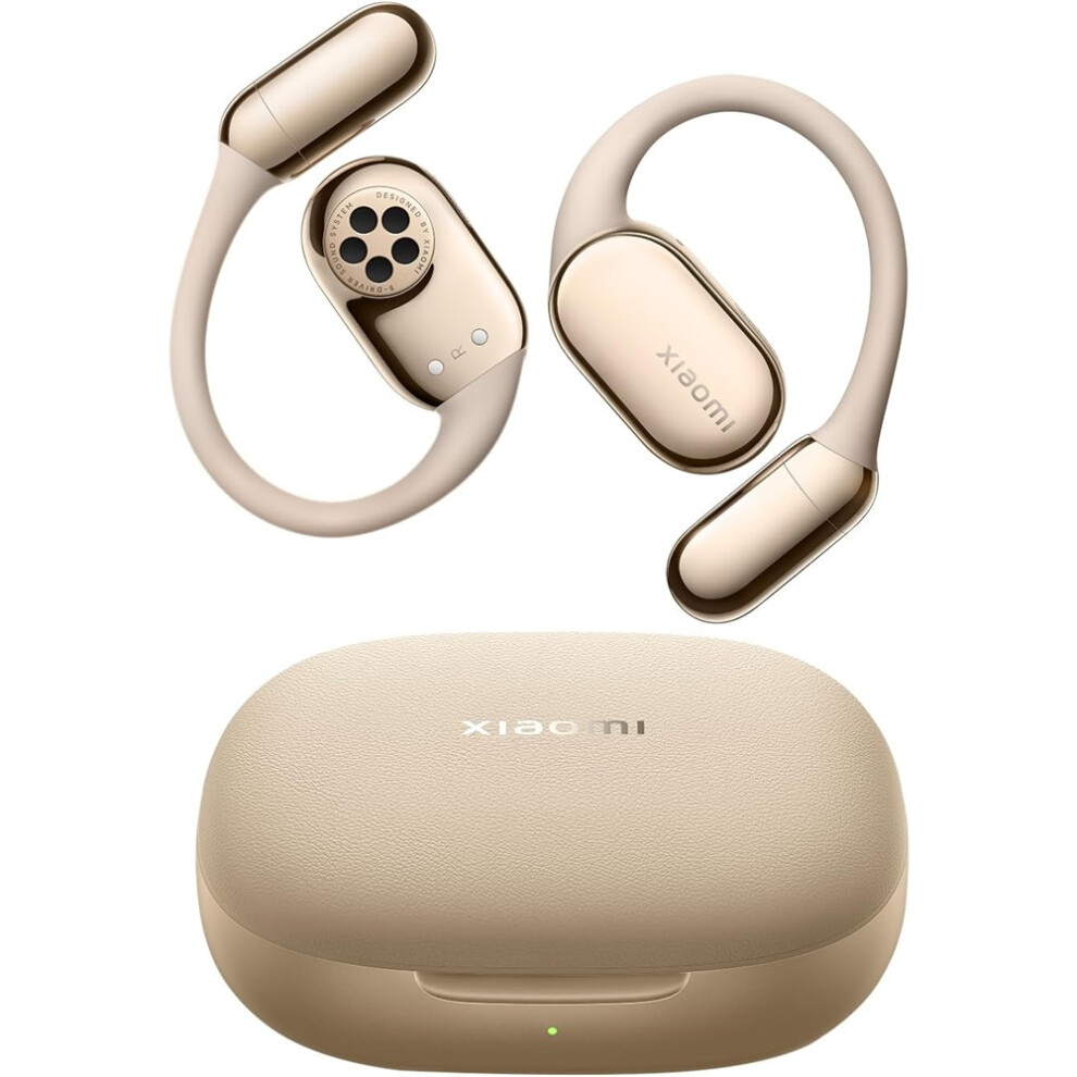 Xiaomi (Gold) Openwear Stereo Pro Workout Earbuds All-Day Comfort & Secure Fit 8.5H,45H Long Battery Life Anti-Grey/Gold/Black