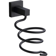 Adhesive Blow Dryer Rack Hair Dryer Holder Wall Mounted for Bathroom Storage Drying Rack for Hair Tools for Spaces