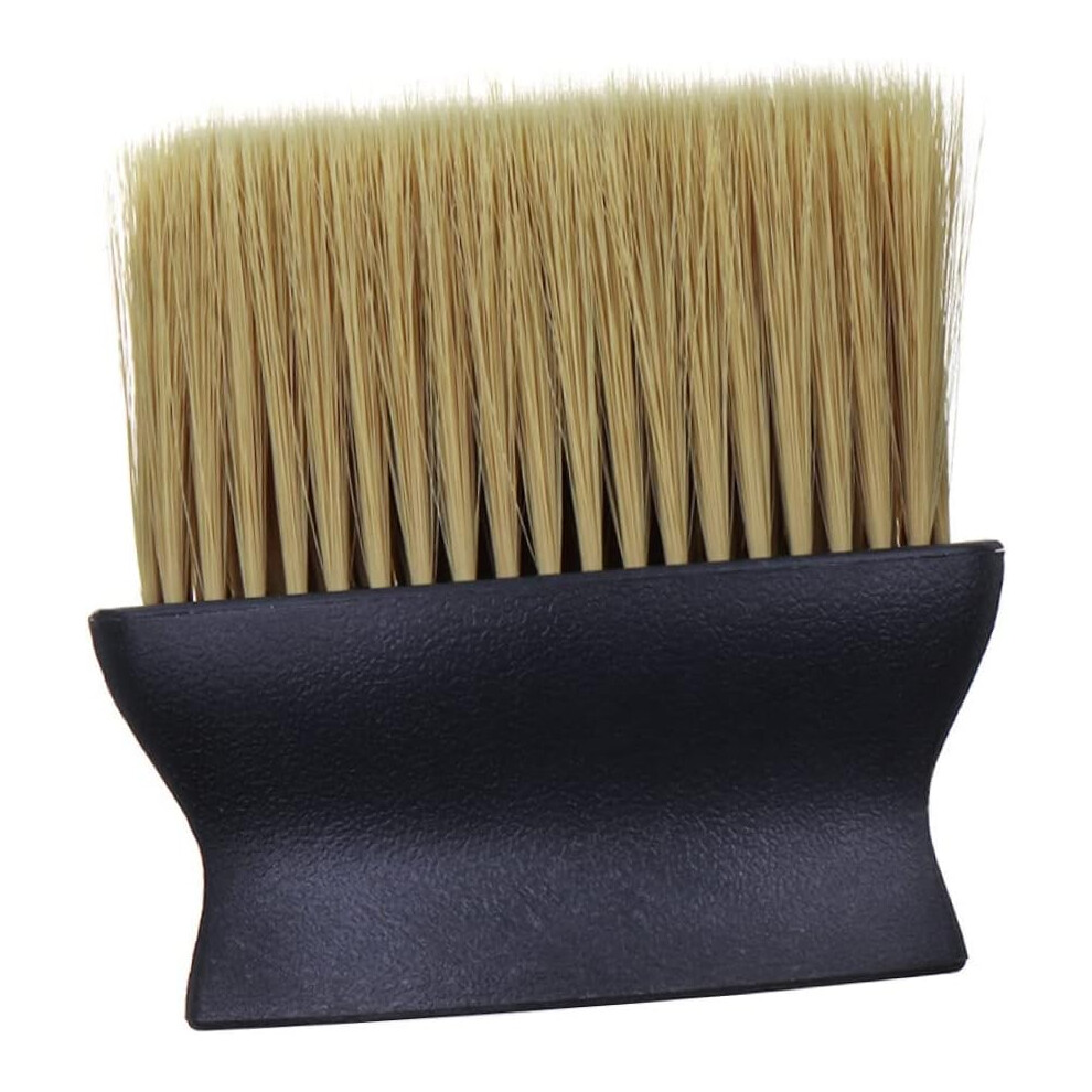 Hkhbjs Unisex White Hair Cutting Brush Wet Hair Brush Soft Bristles Salon Barber Duster Hairdressing Tool Made Of Plastic Artificial Nylon
