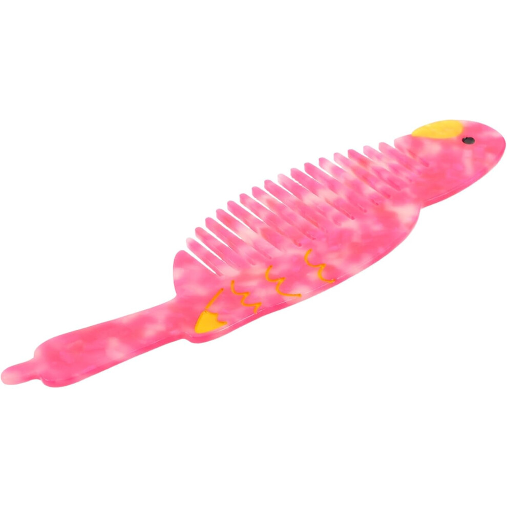 Hkhbjs Static Acetate Hairdressing Styling Tool Parrot Shape Detangling Comb For Curly Straight Wavy Hair Portable Travel Styling Comb For Adults