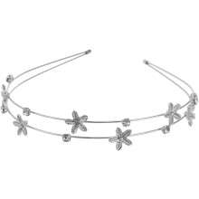 Elegantes Brauthaarband mit Strasssteinen – perfekt für Hochzeit, Taufe und Muttertag