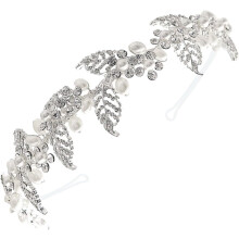 Blätter-Haarreif, Damenmode, Mädchen-Accessoires, Strass-besetzter Haarreif