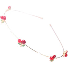 Luxuriöses Kirsch-Haarband, stilvoller Haarschmuck für Damen und Mädchen, ideal für Abendveranstaltungen und Partys