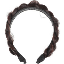 Perlenstirnband für Damen, geflochtenes Design, praktische Verstellmöglichkeit, ideal als tägliches Haaraccessoire und für Yoga-Übungen.