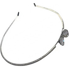 Künstlicher Kopfschmuck, glitzernde Strasssteine, Braut-Haarschmuck für Junggesellinnenabschiede, Schleifen-Haarband