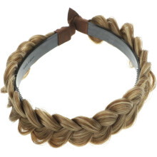 Haarband für Perücken mit Fischgrätenmuster, rutschfest, bequemer Sitz, natürlicher Look