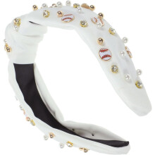 Knoten-Haarband für Damen, Make-up-Haarband, Diamant-Haarband
