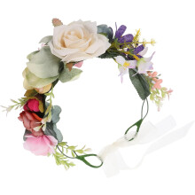 Blumenstirnband, florales Design für Hochzeiten und Partys, Haarschmuck für Bräute und Brautjungfern für Feste, Geburtstage und besondere Anlässe