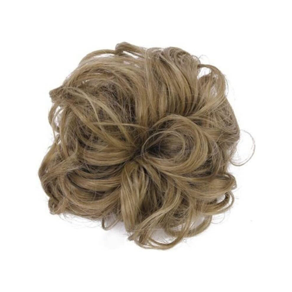 Hkhbjs Unisex Wavy Curly Hair Bun Extension Scrunchie Elastic Hairpiece For Women Synthetic Ponytail Updo Hair Accessory
