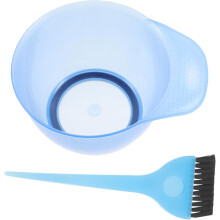 Professionele haarverfset met aanzetkam, applicator, haarverfborstel en mengkom voor eenvoudig aanbrengen.