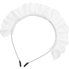 Lolita-Spitzenstirnband, Dienstmädchen-Haarband mit Spitze im japanischen Stil, Cosplay-Haaraccessoire für Damen, Party- und Kostümzwecke