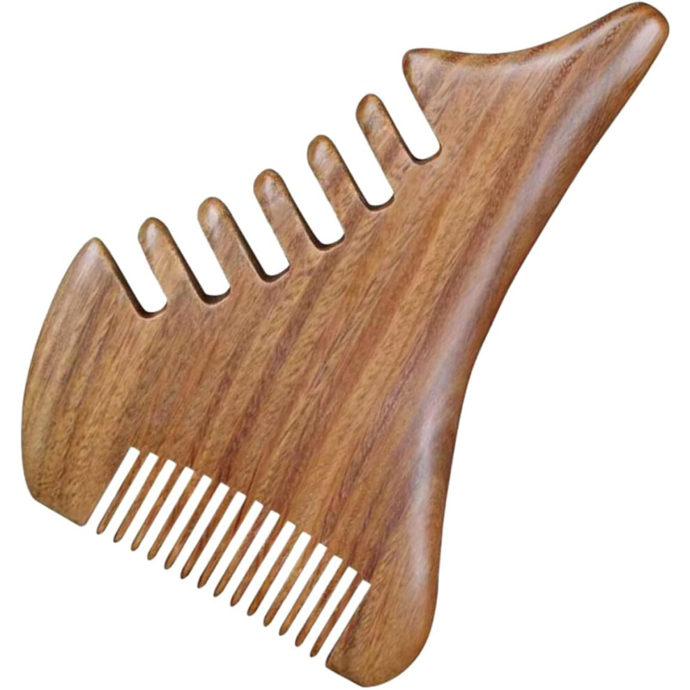 Hkhbjs Wooden Scalp Massage Comb And Hair Detangler For Women 12.5X8.5cm Sandalwood Hair Pick